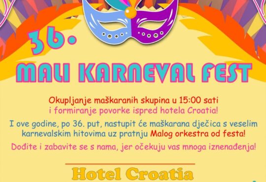 36. Mali karneval fest u Cavtatu